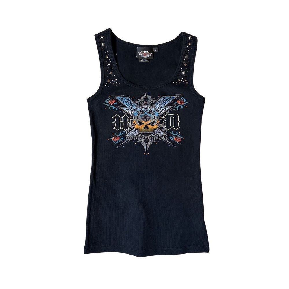 Harley Davidson Skull Biker Tank sz. M